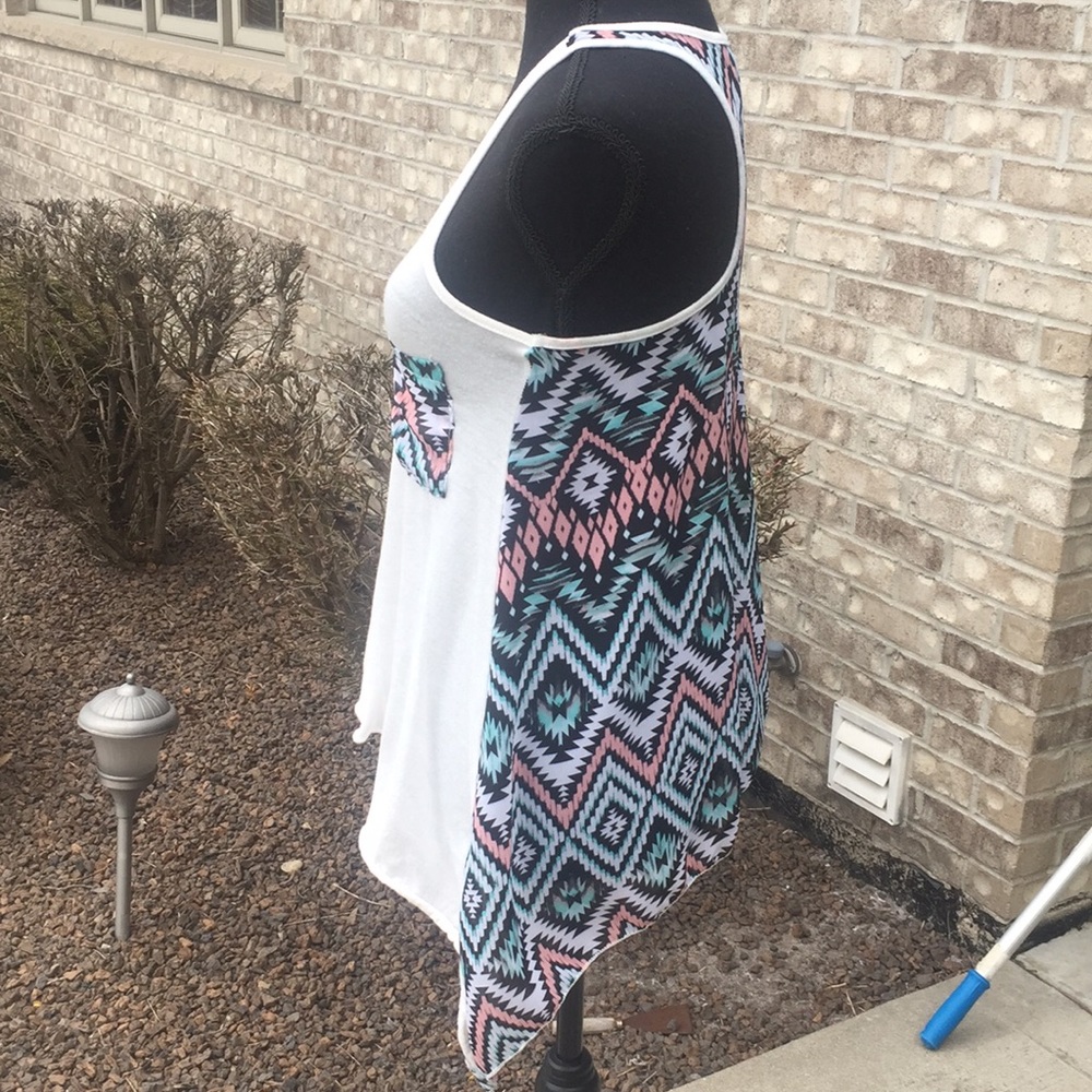 Aztec Pattern Tank - Picture 2 of 3